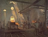 A Forge by Fernand-Anne Piestre Cormon